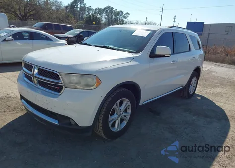2012 Dodge Durango Crew z USA, uszkodzony, nr VIN 1C4RDHDG6CC308391